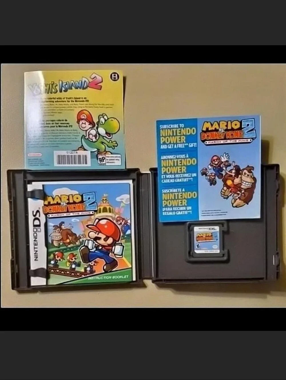 Paper Mario Sticker Star 3DS Mario and Donkey Kong 2 DS Game Set of 2 Mario Game